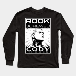 The Rock Screwed Cody T-Shirt Merchandise We Want Cody Shirts Long Sleeve T-Shirt